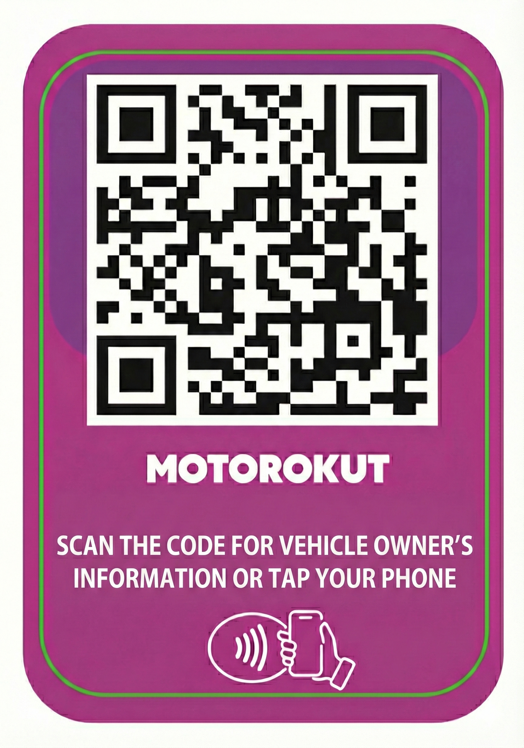 Motorokut pink